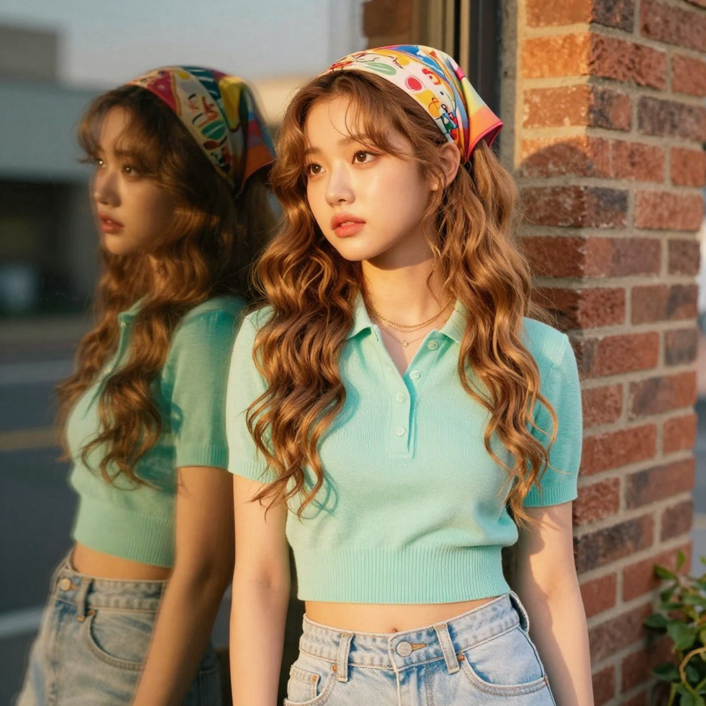Jiwoo Kang 렌즈 플레어 사이의 일몰
