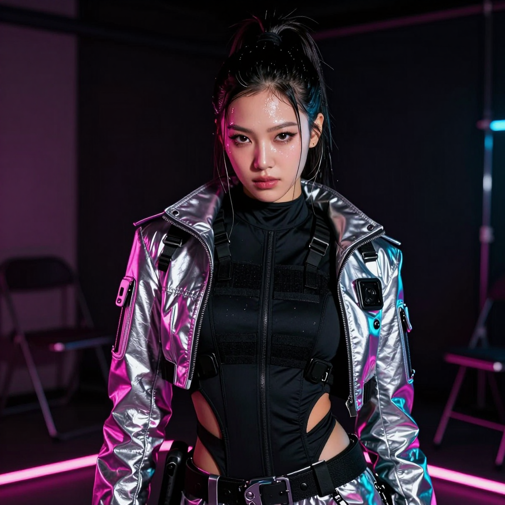 Juno Kim Intense Gaze