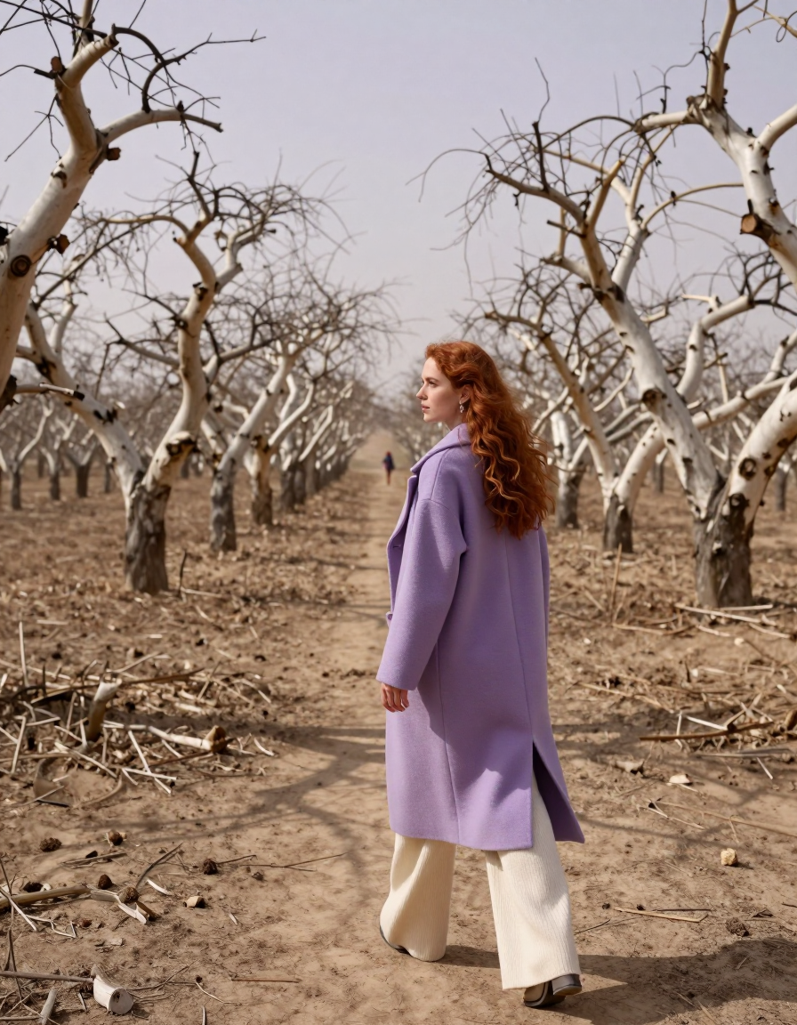 Leni Rose The first breeze writes across the orchard.