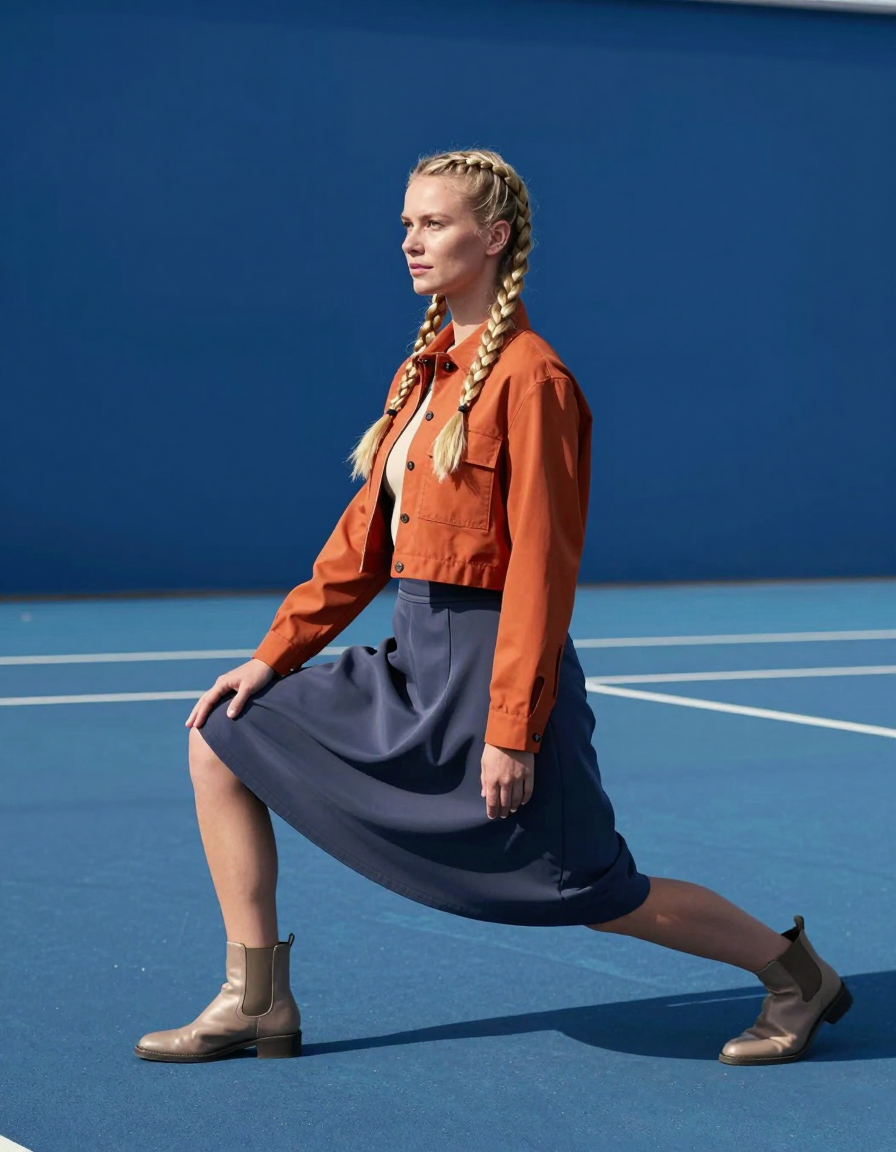 Freya Berg A lowered balance redraws the open ground.